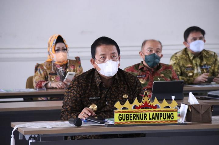 Gubernur Arinal Djunaidi Hadiri Musrenbangnas 2021